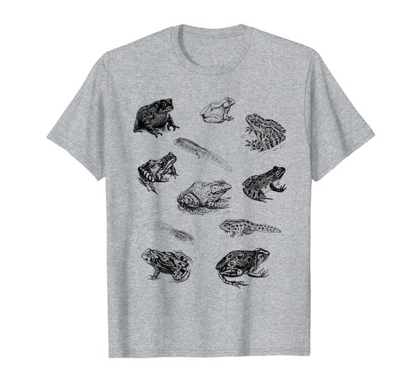 

Tadpole Frog Toad Collage T-Shirt for Frog Lovers Hunters, Mainly pictures