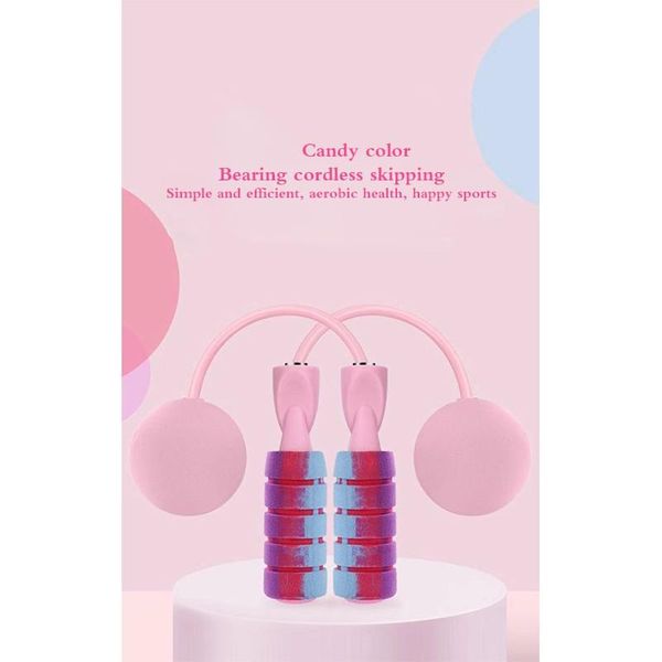 

cordless skipping weight ball fitness loss exercise weight-bearing slimming professional fat burning thick jump ropes