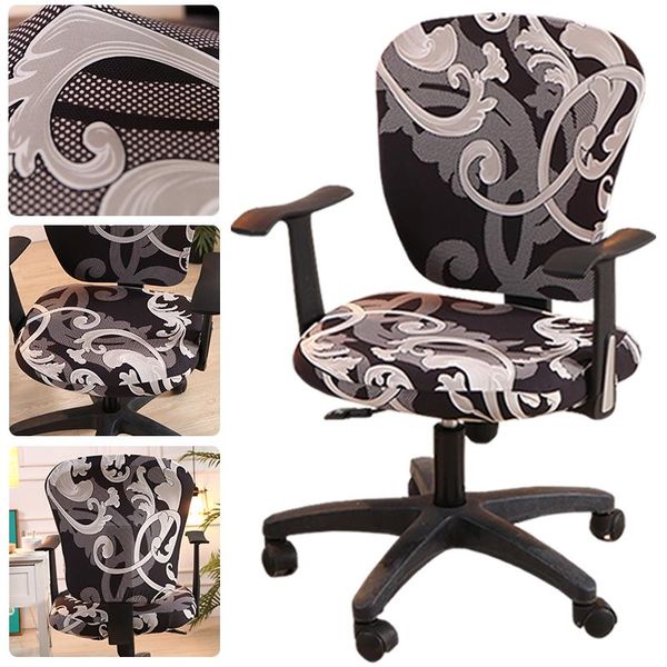 

chair covers 2021 cover computer for office swivel modern anti-dust all-inclusive seat fundas para sillones
