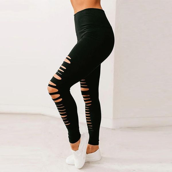 

#lo women seamless hole leggings fitness femme hollow out high waist exercise yoga pants jeggings for outfit