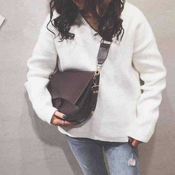 

evening bags finger wide band zadel crossbody tasks for women trendy half moon design great capacity pu learn female shoulder 2021