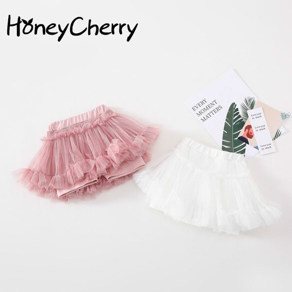 Produtos de verão Girls Puffy Saia Bebé Curto Roupas 210515