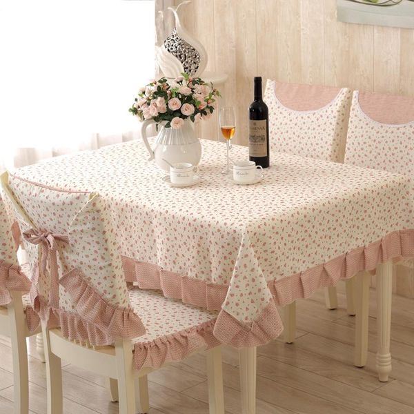 

country style elegant table cloth rectangular tablecloths 13 pcs/set cover with chair covers set tablecloth for wedding