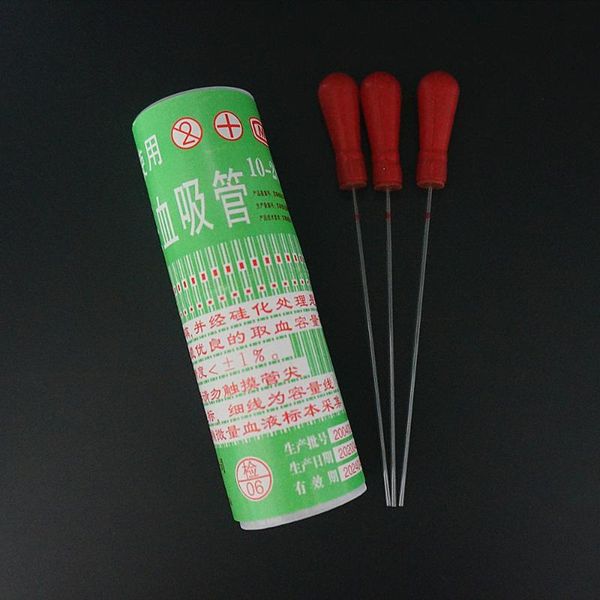

lab supplies 1box (400pcs) 20ul 40ul 60ul 80ul 100ul glass disposable micro blood collection tube capillary pipette
