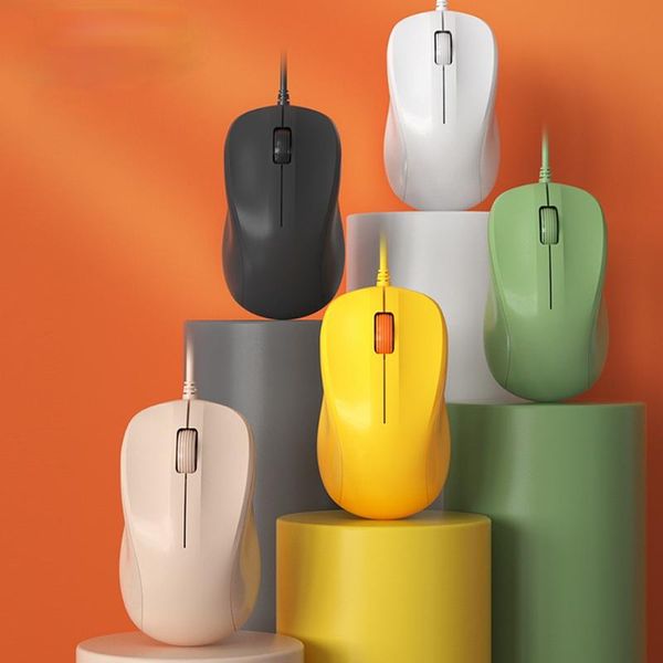 

wired mute gaming mouse games usb optical mause ergonomic 3 keys mice for lapcomputer notebook pc pink girl woman