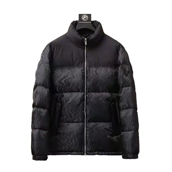 

men's puffer jacket winter jacket men jackets women coat cotton parka overcoat casual fashion thick warm hooded down windbreaker clothi, Black