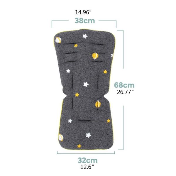 

stroller parts & accessories baby seat comfortable soft child cart mat winter warm infant cushion buggy pad chair pram car born pushchairs m
