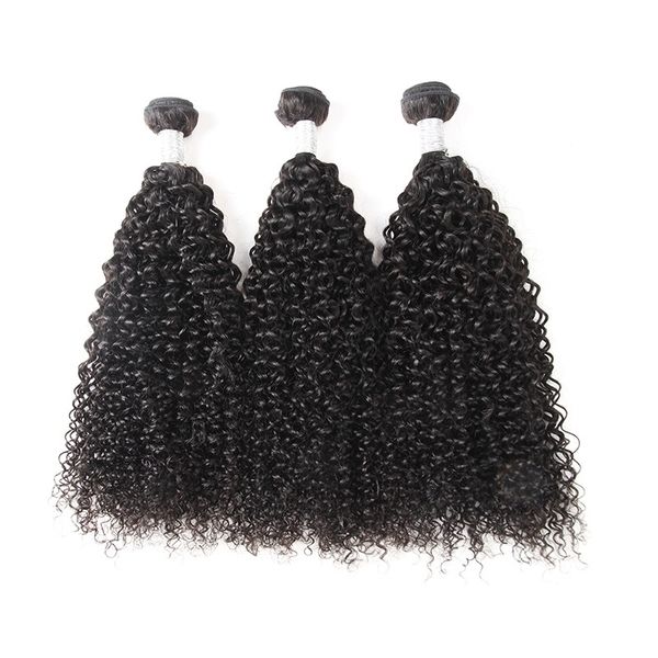 

curly brazilian virgin kinky hai, Black