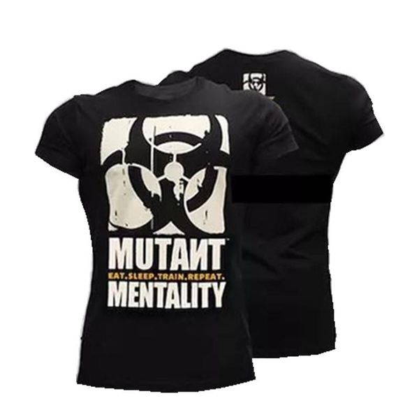 

summer men running t shirt gym fitness workout training short sleeve cotton t-shirt male bodybuilding tee men's t-shirts, White;black