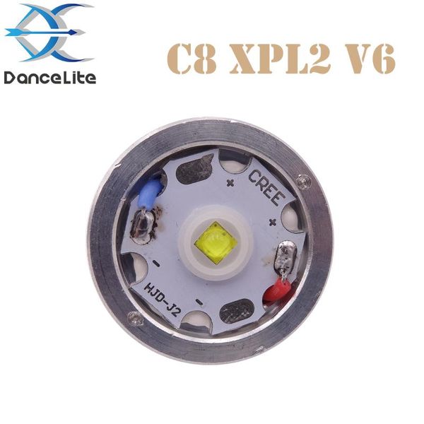 

1185lm xpl2 v6 xp-l2 led module drop-in for c8 model torch (7135x8/10/12) flashlights torches