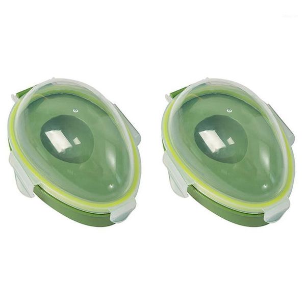 

storage bottles & jars fresh-keeping box, snap-on lid, avocado and container