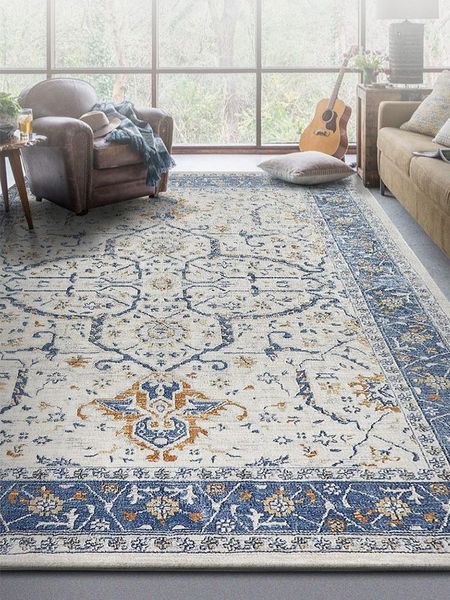 

carpets turkey style home living room anti-slip floor mat vintage persian bedroom rug carpet soft american big thick area rugs
