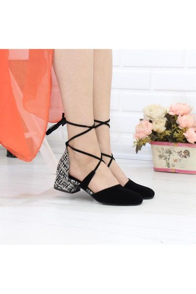 

sandals 517 attached to a wrist casual women shoes, Black