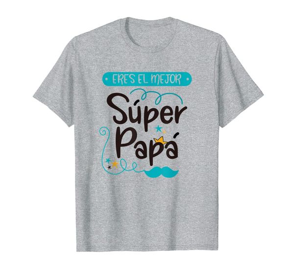 

divertida camiseta el mejor super papa, universo y mundo t-shirt, White;black