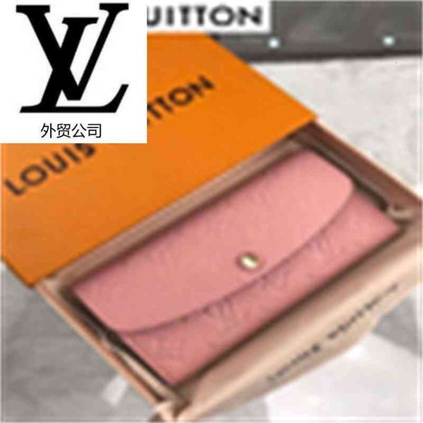 

key brand designer luxury m64084 holders women real leather long wallet chain wallets compact card purse clutches evening
