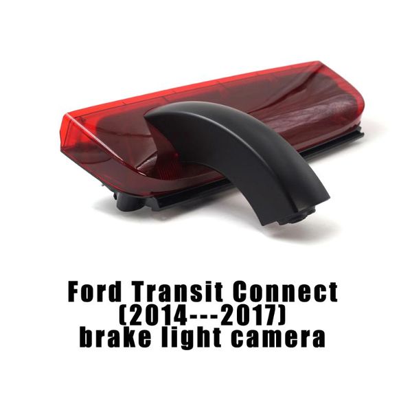 

car rear view cameras& parking sensors brake light backup camera auto for transit connect 2014-2021 with 7 inch rearview mirror monitor
