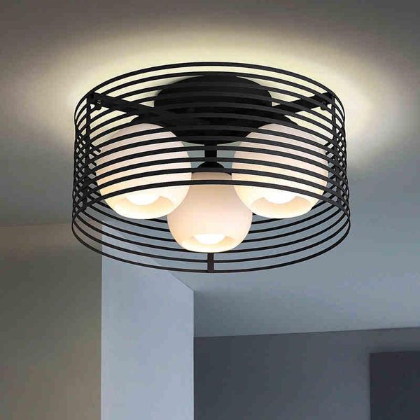 

ceiling lights iwhd three heads led light fixtures fashion glass lighting for living room home luminarias para teto