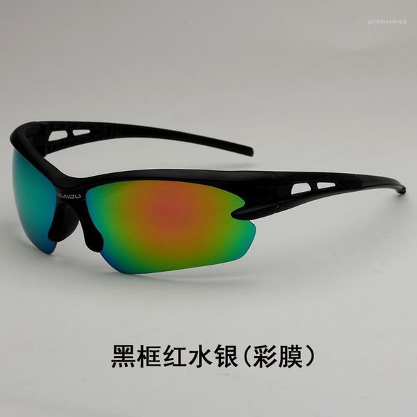 

factory direct cycling glasses outdoor sports sunglasses men and women night vision summer windproof insect-proof, White;black