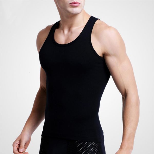 

gym men tank muscle mens sleeveless cool bodybuilding sport fitness workout vest quick dry military, White;black