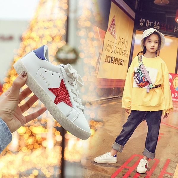 

children shoes sports leisure board for boys and girls students chaussure size 26-36 athletic & outdoor, Black