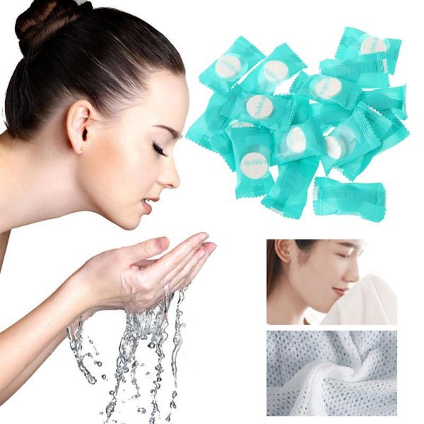 

towel 100pcs compressed portable travel cotton expandable face care healthy magic for outdoor sports moistened tissues