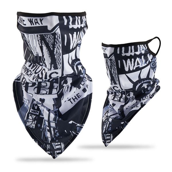 

ice summer triangle scarf riding mask outdoor sports sunscreen bib magic