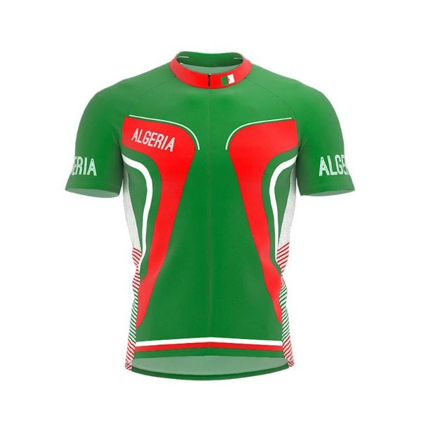 

racing jackets 2021 algeria summer multi types cycling jersey team men bike road mountain race riding bicycle wear clothing quick dry, Black;red
