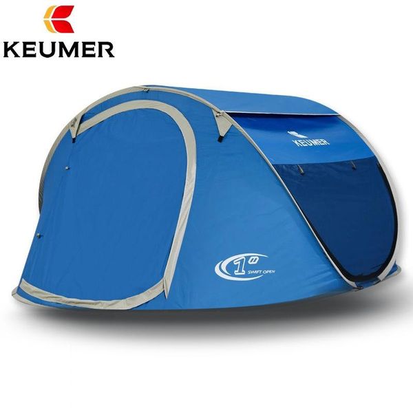 

throw tent outdoor automatic tents throwing up waterproof camping hiking large family and shelters