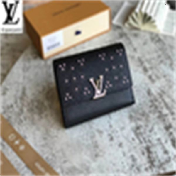 

wallet brand short designer purse luxury m62564 zshb wallets floral pupil wallet decoration long small chain bull compact coat capucines clu
