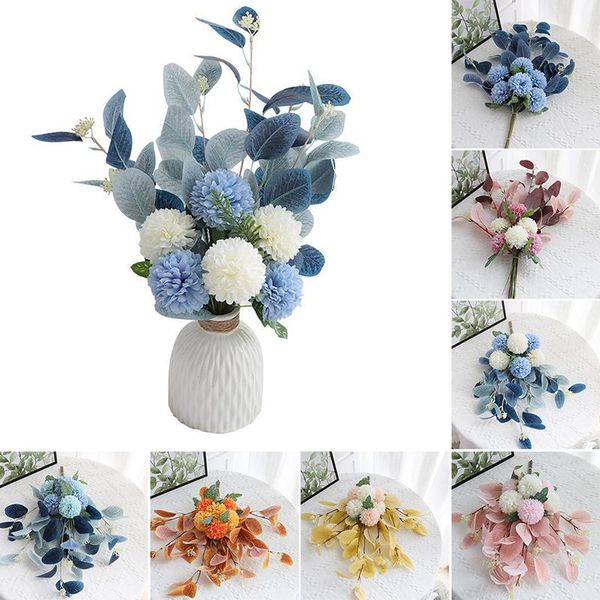 

decorative flowers & wreaths simulation nordic bouquet dining table floriculture decoration flower decor