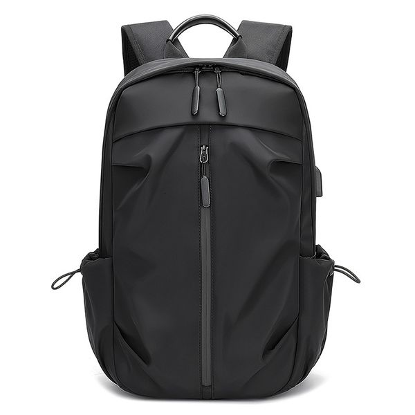 

backpack men's lapbag simple schoolbag fashion trend student