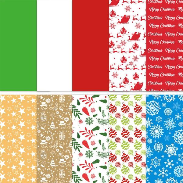 

gift wrap pretyzoom 150pcs christmas tissue paper wrapper sheets packaging assortment for holiday festival flower