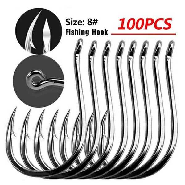 Angelhaken Mustad 10881 Jigging High Carbon Steel Deep Ocean Jig Große Widerhaken mit Kreis Tintenfisch Zackenbarsch Hakenzubehör