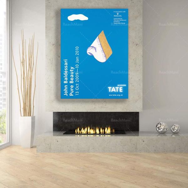 

paintings john baldessari print | tate modern exhibition poster