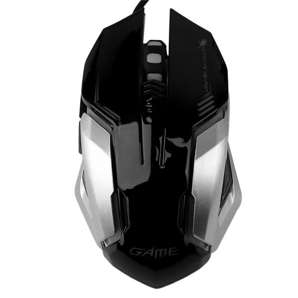 

mice 7 color conversion breathing light mouse usb gaming perfect ergonomics with 4 dpi adjustment