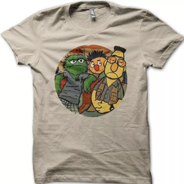 

The BIg Lebowski Dude Walter Donny Muppets t-shirt 9009, White;black