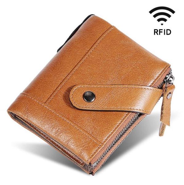 

sof genuine leather pocket wallet of men male short purse for coins cards fashion jeans rfid design latest 2021 wallets1, Red;black