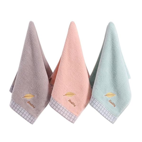 

3pcs/set face cloth el portable home kitchen embroidered for bathroom cotton hand towels soft multifunction water towel