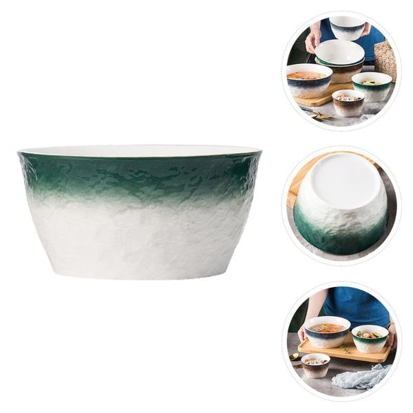 

1pc ceramic bowl creative dessert serving container salad bowls