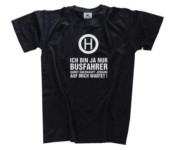 

ich bin yes only driver and ueberhaupt jedermann on mich waiting t-shirt, White;black