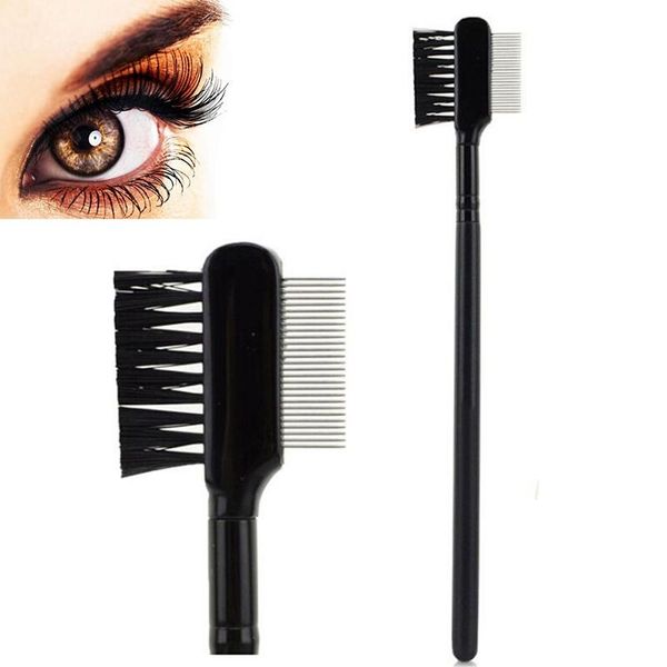 

eyelash curler 1pcs black comb makeup brush cosmetic extension tool