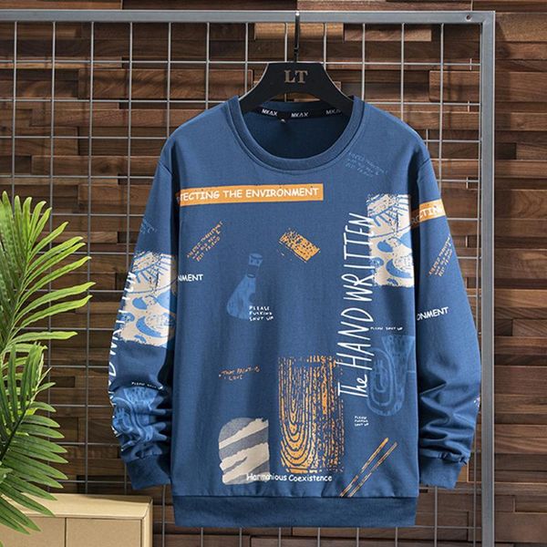 

men's hoodies & sweatshirts 2021 streetwear pullovers hip hop men spring oversize sweatshirt male clothing 8xl 9xl, Black