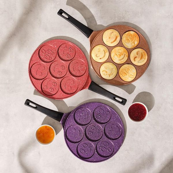 

pans emsan smile red 26 cm pankek pan, kitchen gift, housewarming gift