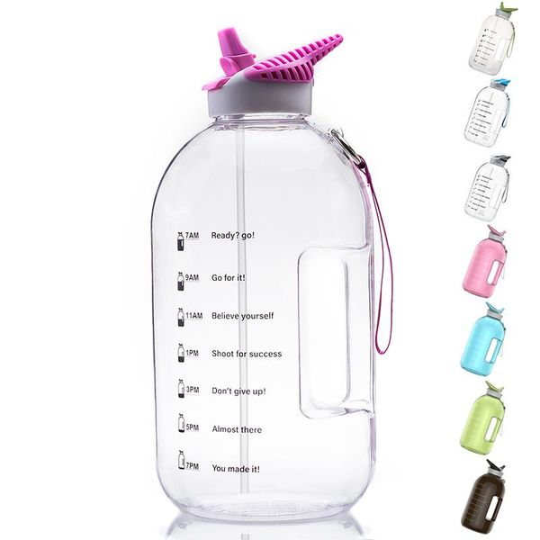

large water bottle 3.78l with straws outdoor sports capacity sportoutdoor largs