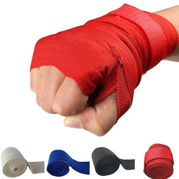Cinto de amarração sanda de kickboxing de algodão micro elástico protetores de banda de boxe protetores de mão