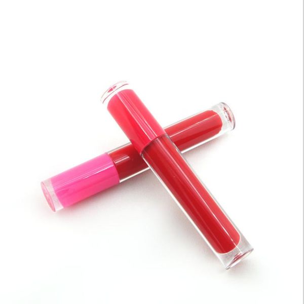 

storage bottles & jars 5ml 10/50pcs empty lip gloss bottle,pink/red cap diy plastic lipgloss tube,beauty cosmetic packing container
