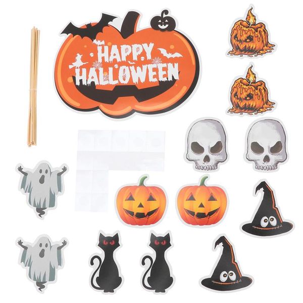 

Other Festive & Party Supplies 13 Pcs Cupcake Decorations Eco-friendly Cake Flags Interesting Po Props