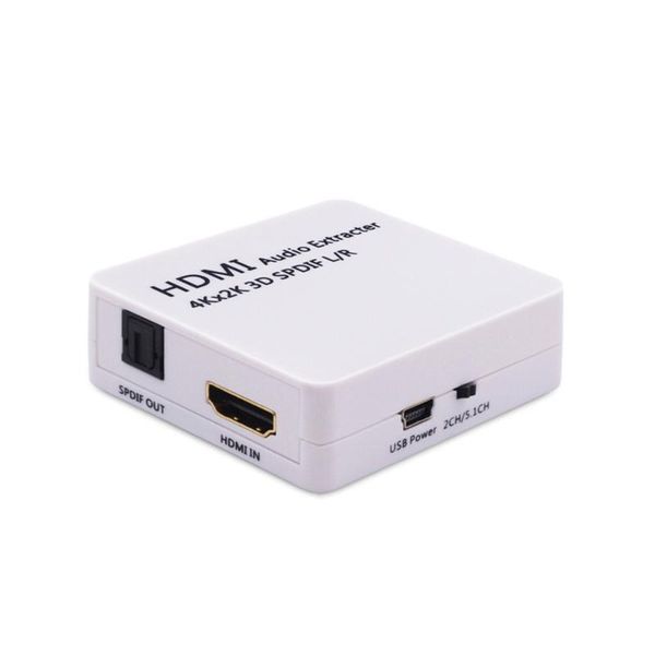 

audio cables & connectors 4k extractor 2 converter adapter spdif l/r output support hdcp 1.4 3d to convert for ps3 ps4