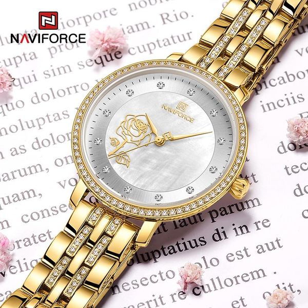 

women gold watches fashion elegant ladies quartz wristwatch creative diamonds watch waterproof clock 2021 wristwatches, Slivery;brown