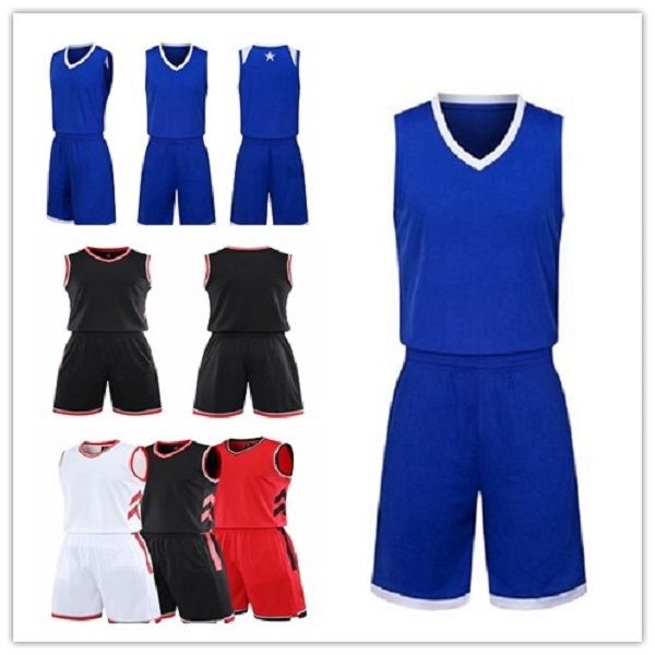 

blank basketball jerseys women, youth custom jersey men's sports breathable sweat wicking match training customizabl 110, Black;red